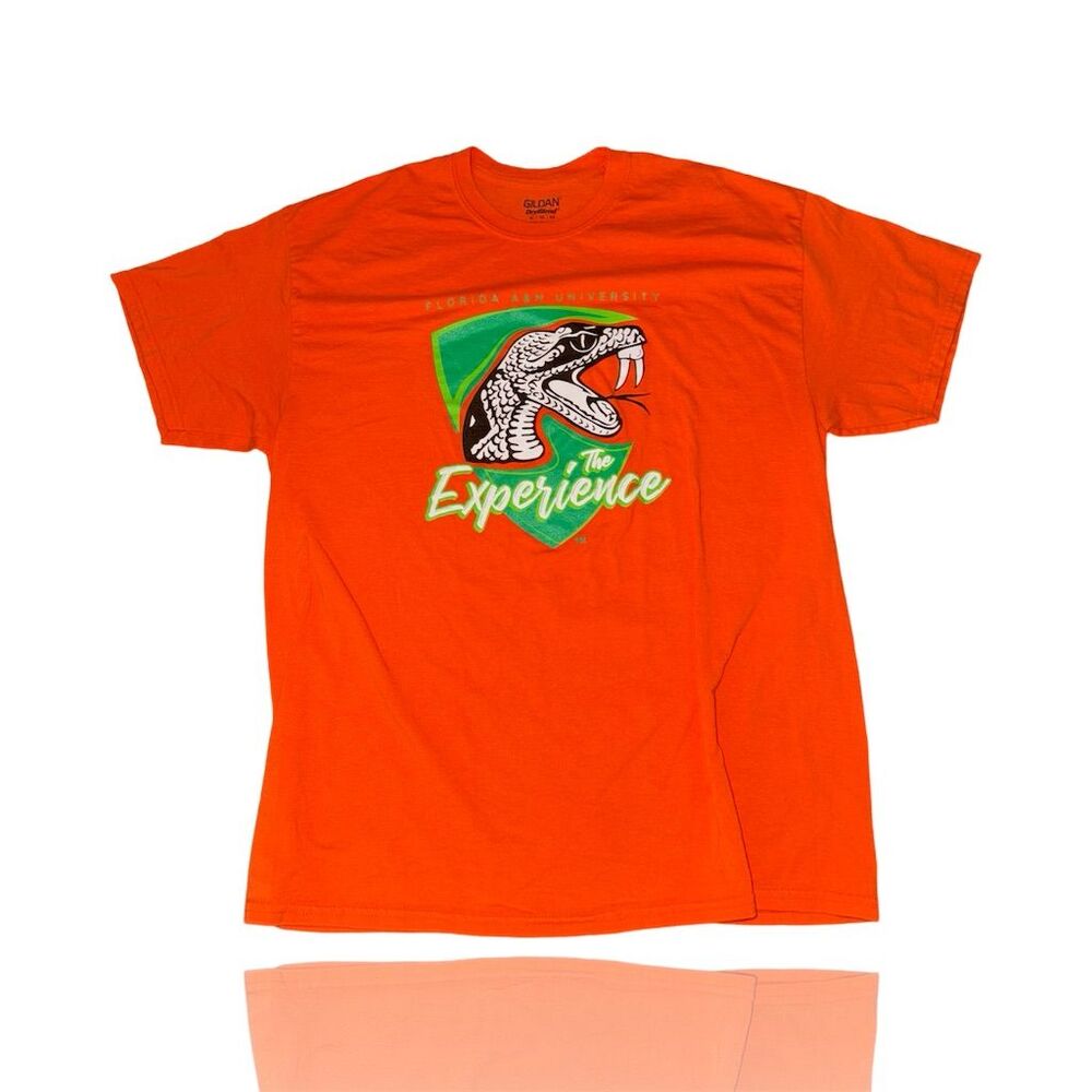 Florida A&M University "The Experience" Men's XL Orange T-Shirt